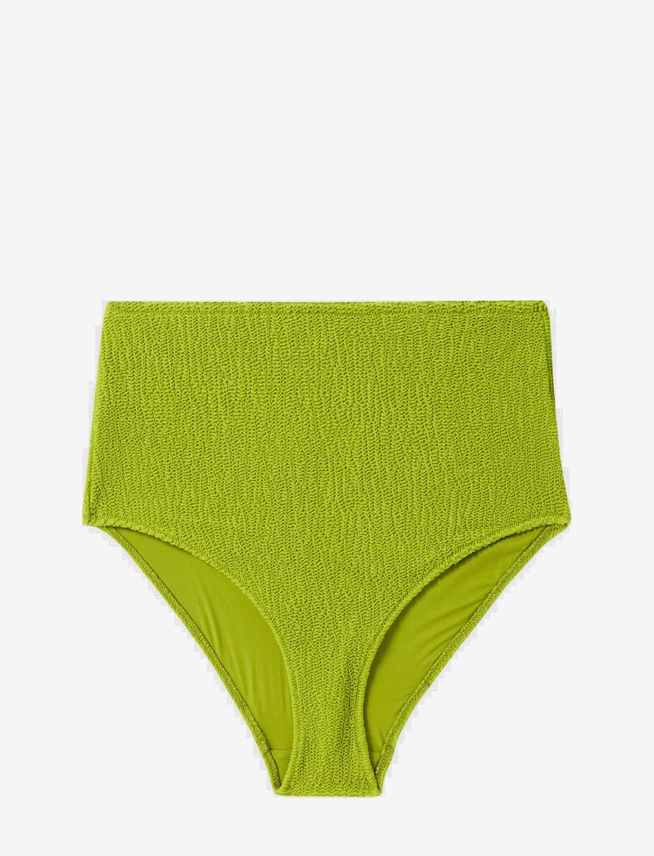 Understatement Underwear - Highwaist Bikini Briefs - højtaljede bikinitrusser - matcha - 1