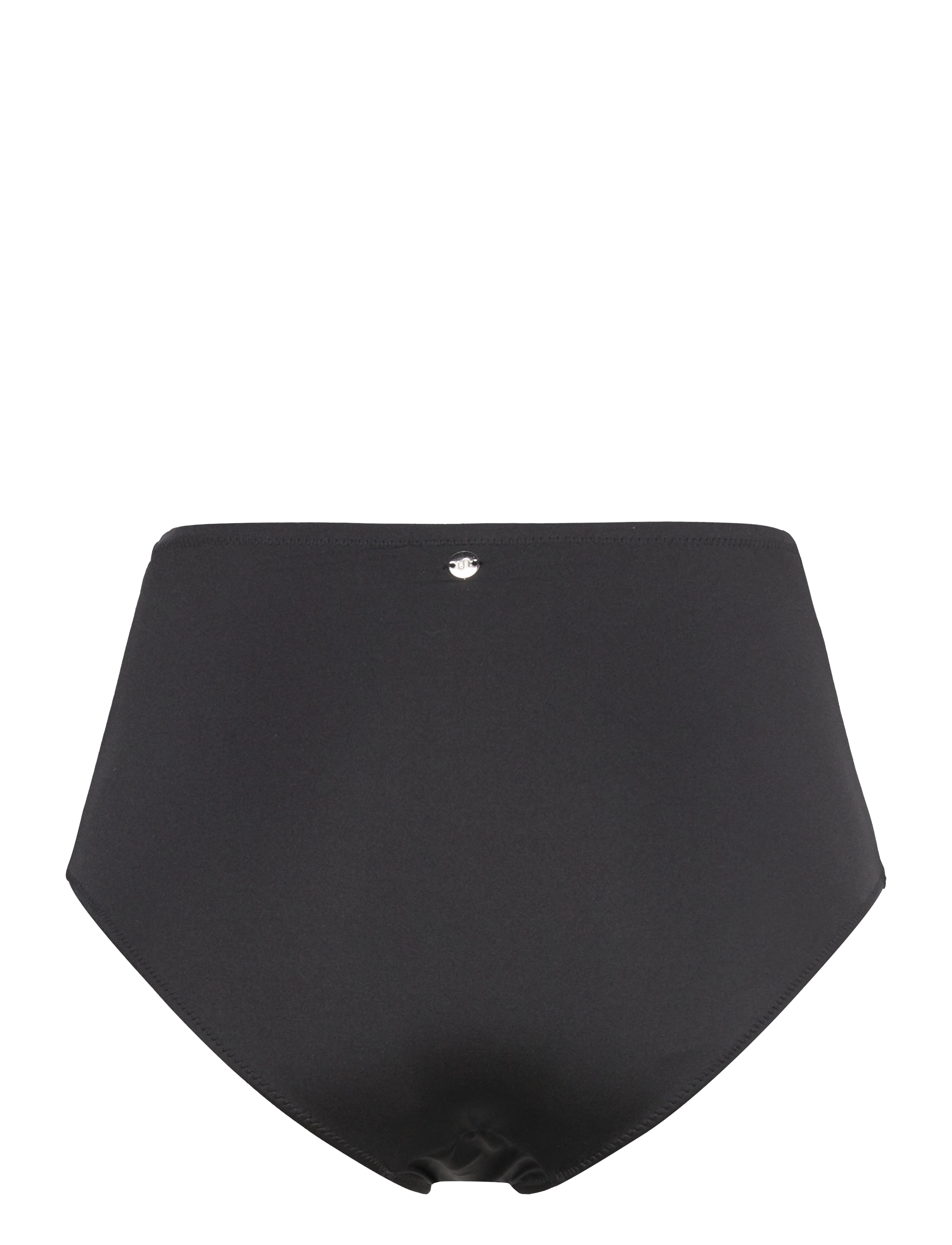 Understatement Underwear - Highwaist Bikini Briefs - high waist bikini bottoms - shiny black - 2