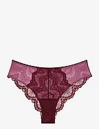 Lace Cheeky - BURGUNDY/CANDY PINK