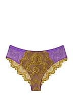 Lace Cheeky - OLIVE/LAVENDER