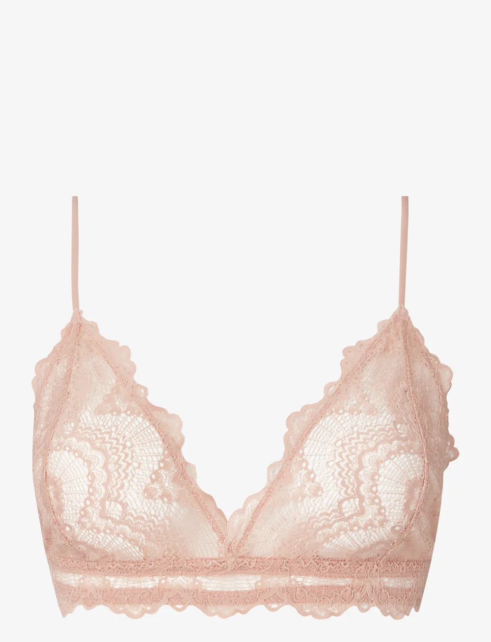 Understatement Underwear - NAKED Lace Bralette - bralette - nude - 1