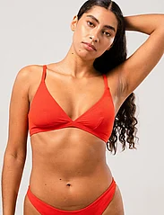 Understatement Underwear - Triangle Bikini Top - bikinien kolmioyläosat - papaya - 5