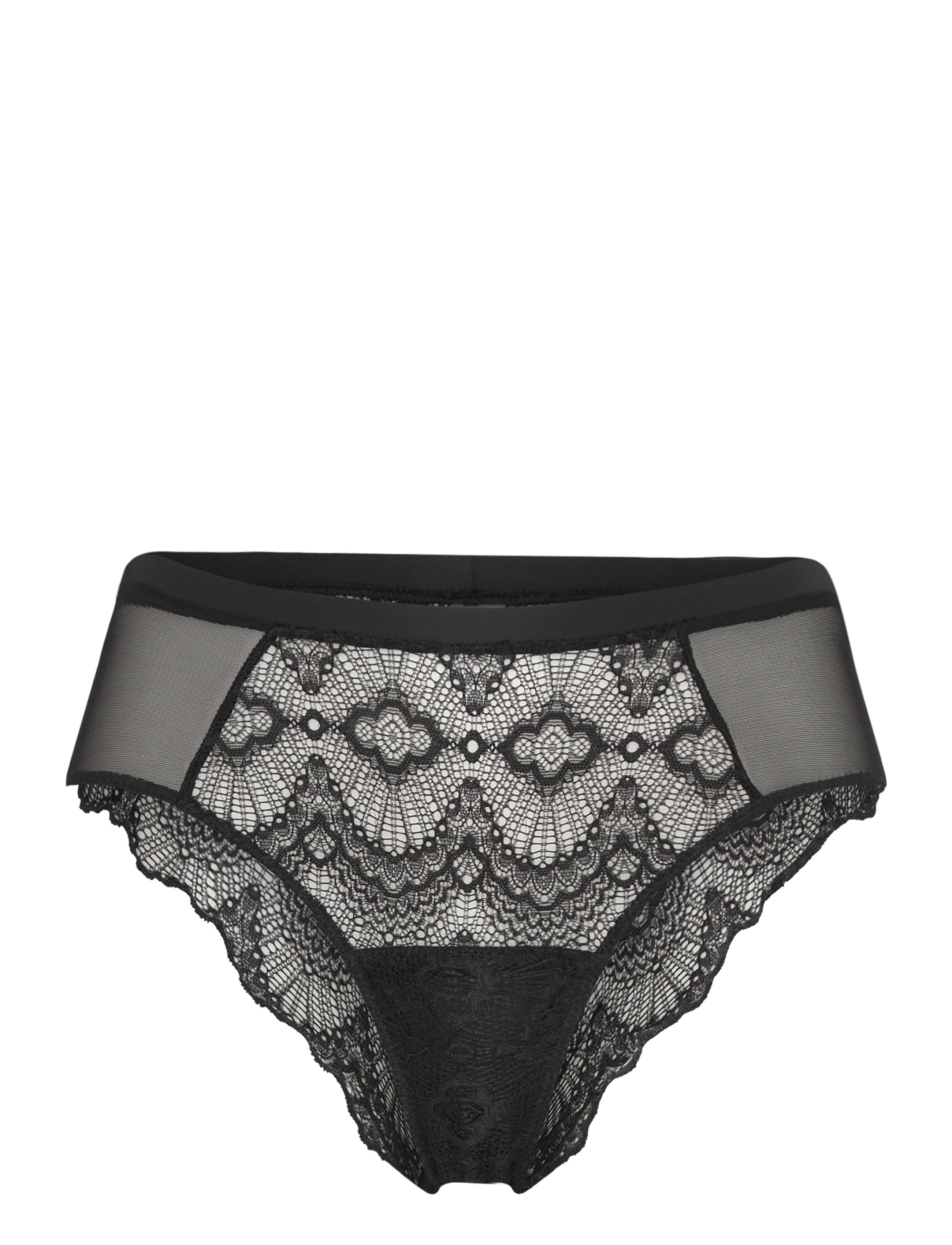 Understatement Underwear Lace Period Cheeky - Ondergoed - BLACK / black