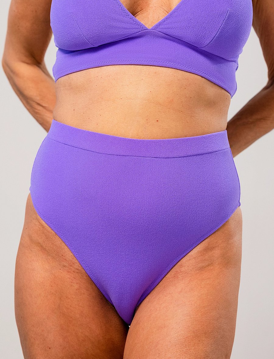 Understatement Underwear - Purple Rain Highwaist Bikini Briefs - bikinihosen mit hoher taille - lavender - 0
