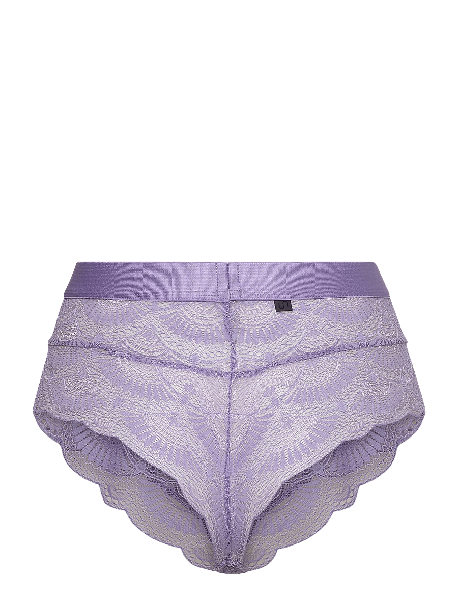 Understatement Underwear - Purple Rain Lace Highwaist String 001 - lavender - 1
