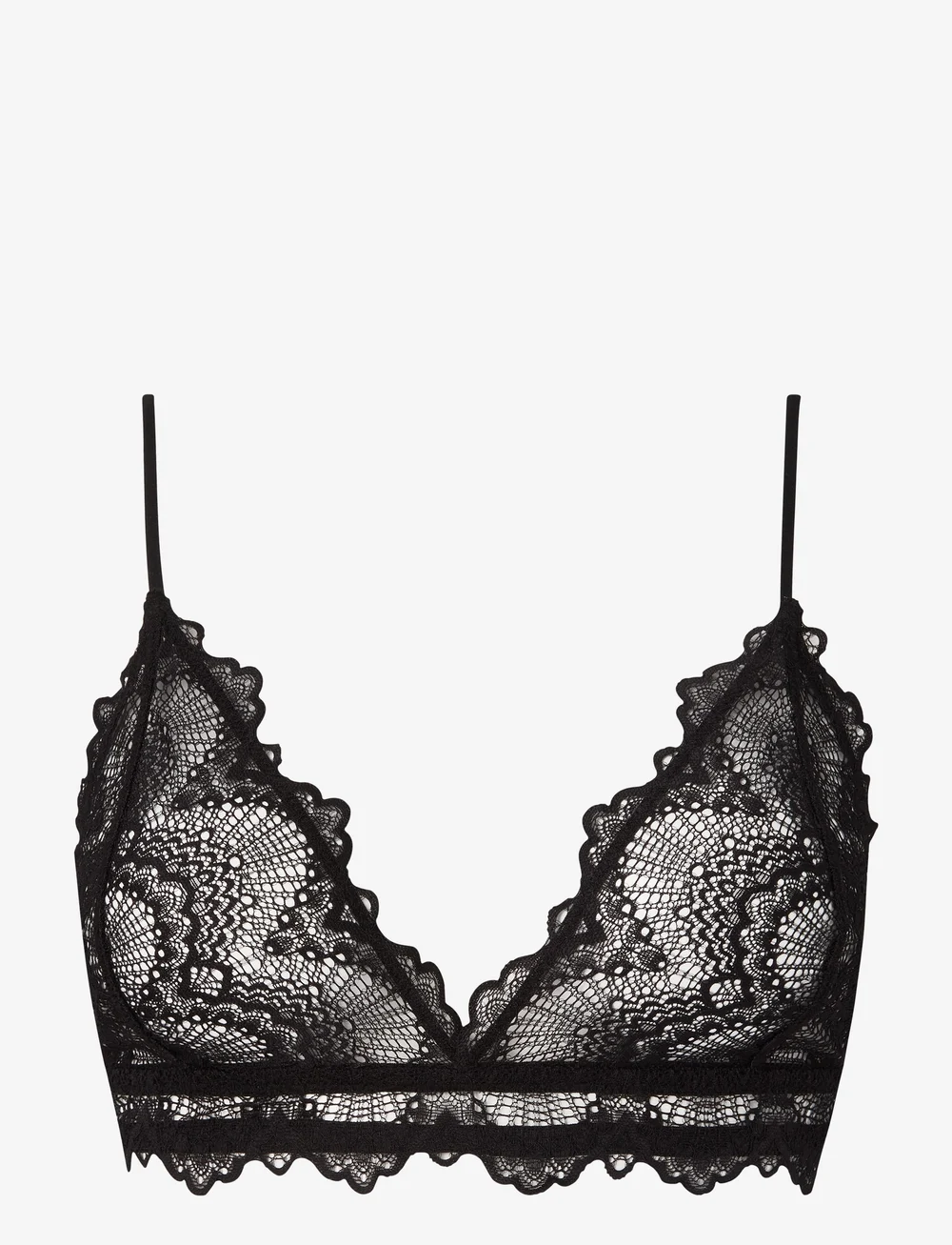 Understatement Underwear - Saboteur Lace Bralette - bralette - black - 1