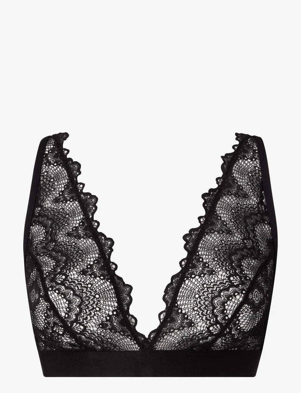 Understatement Underwear - Saboteur Plunge Bralette - plunge bhs - black - 1