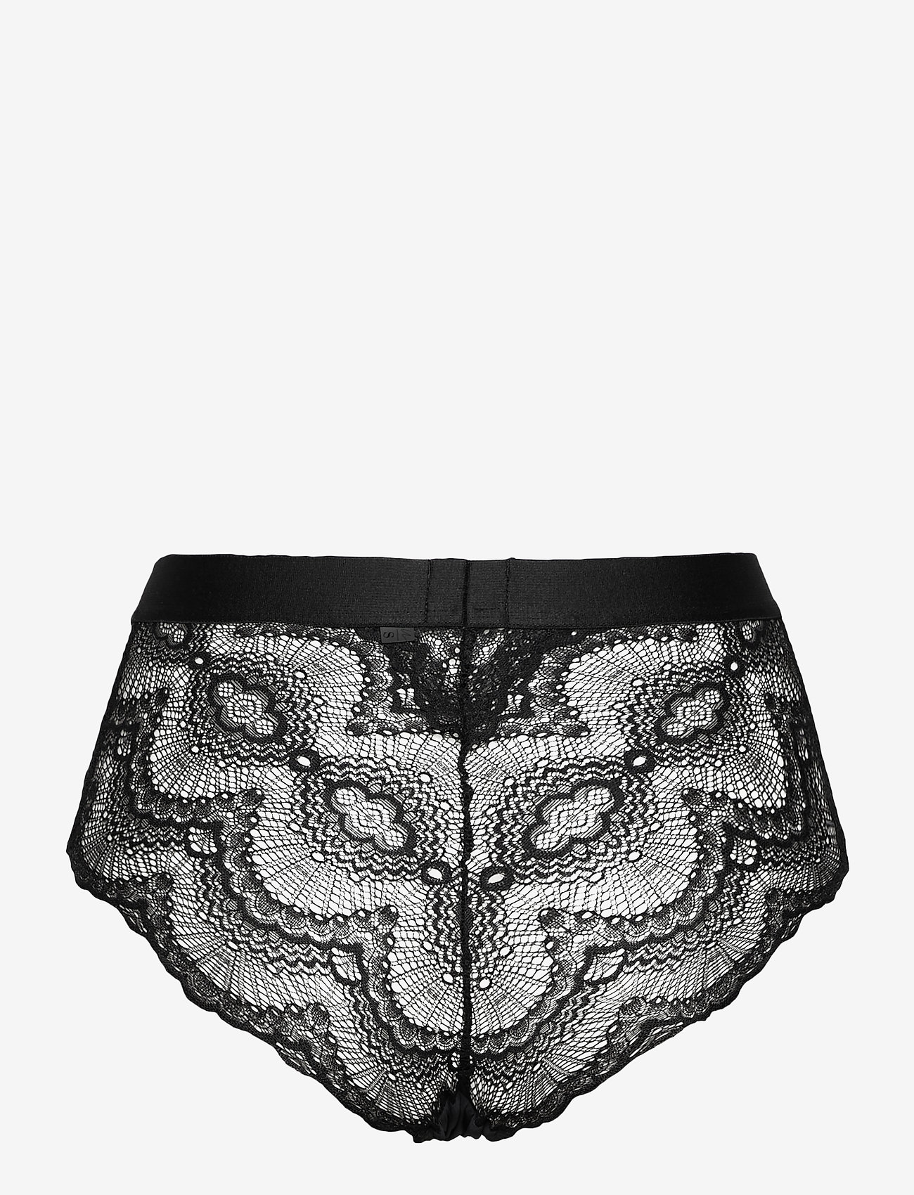 Understatement Underwear - Saboteur Highwaist Briefs - culottes midi & maxi - black - 1