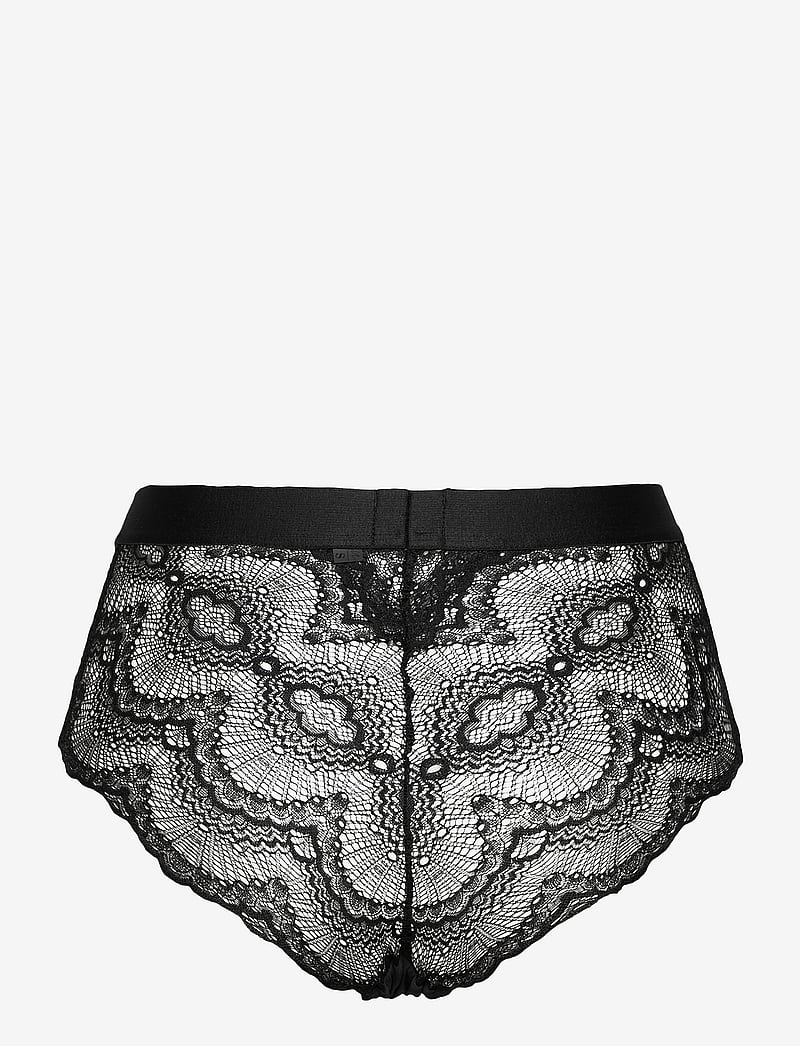 Understatement Underwear - Saboteur Highwaist Briefs - midit & maxit - black - 1