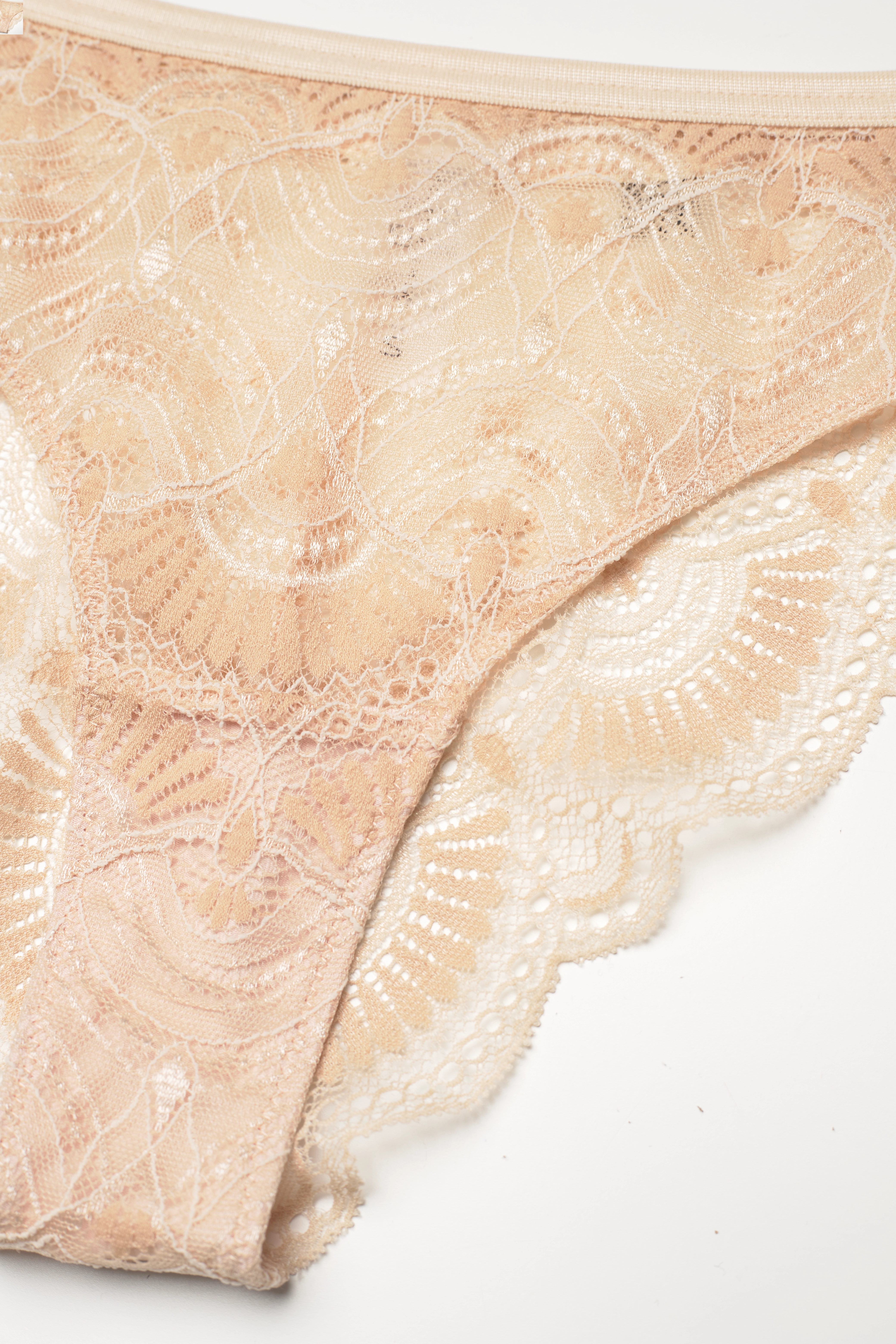 Understatement Underwear - Selma Lace Cheeky - cream - 3