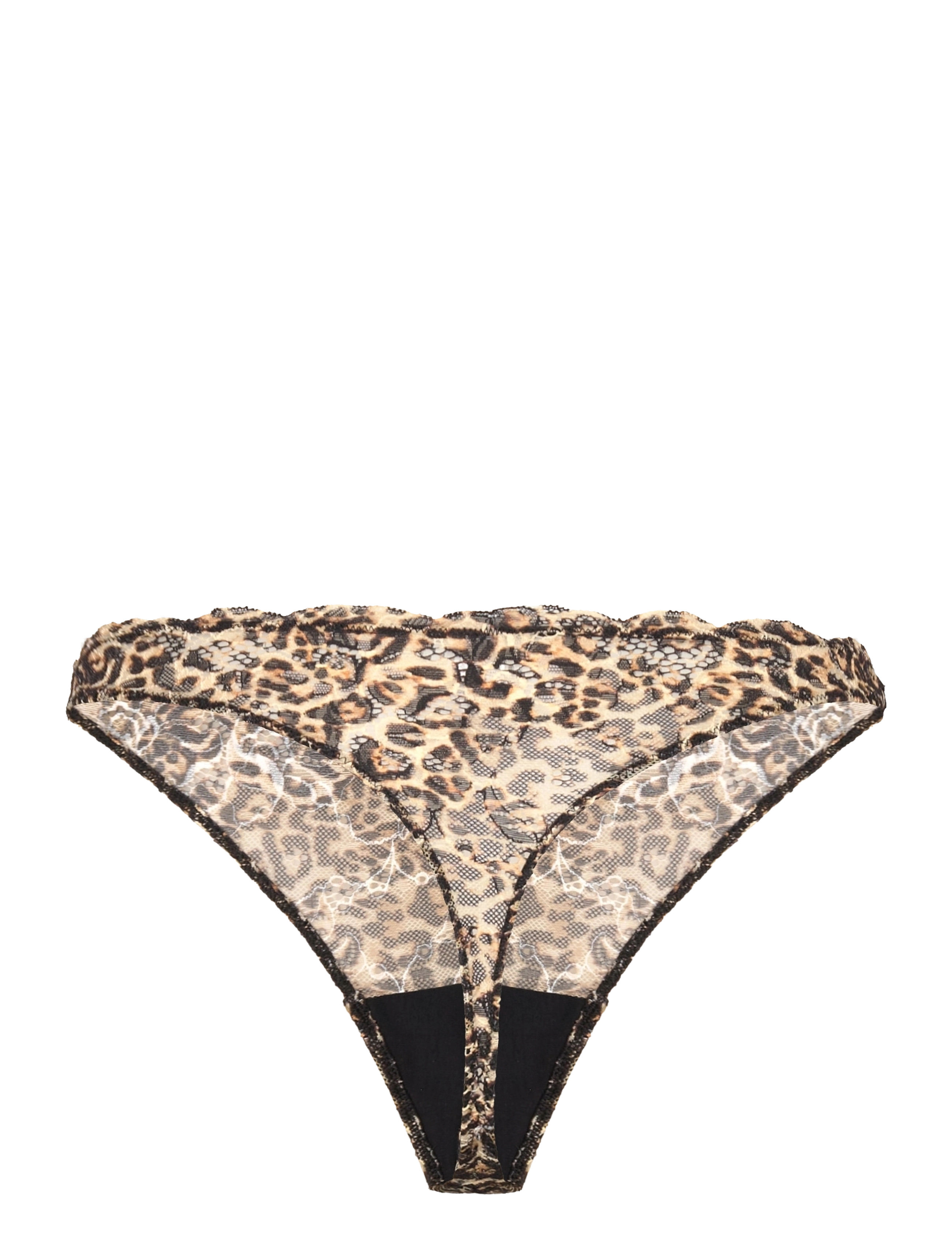 Understatement Underwear - Mesh Thong - madalaimad hinnad - gold leopard - 2