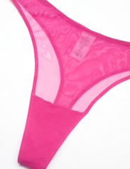 Understatement Underwear - Lace Satin Thong - lowest prices - shock pink - 3