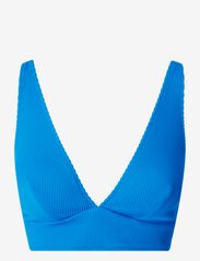 Plunge Bikini Top - TURQUOISE BLUE
