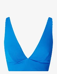 Understatement Underwear - Plunge Bikini Top - triangle bikinis - turquoise blue - 0
