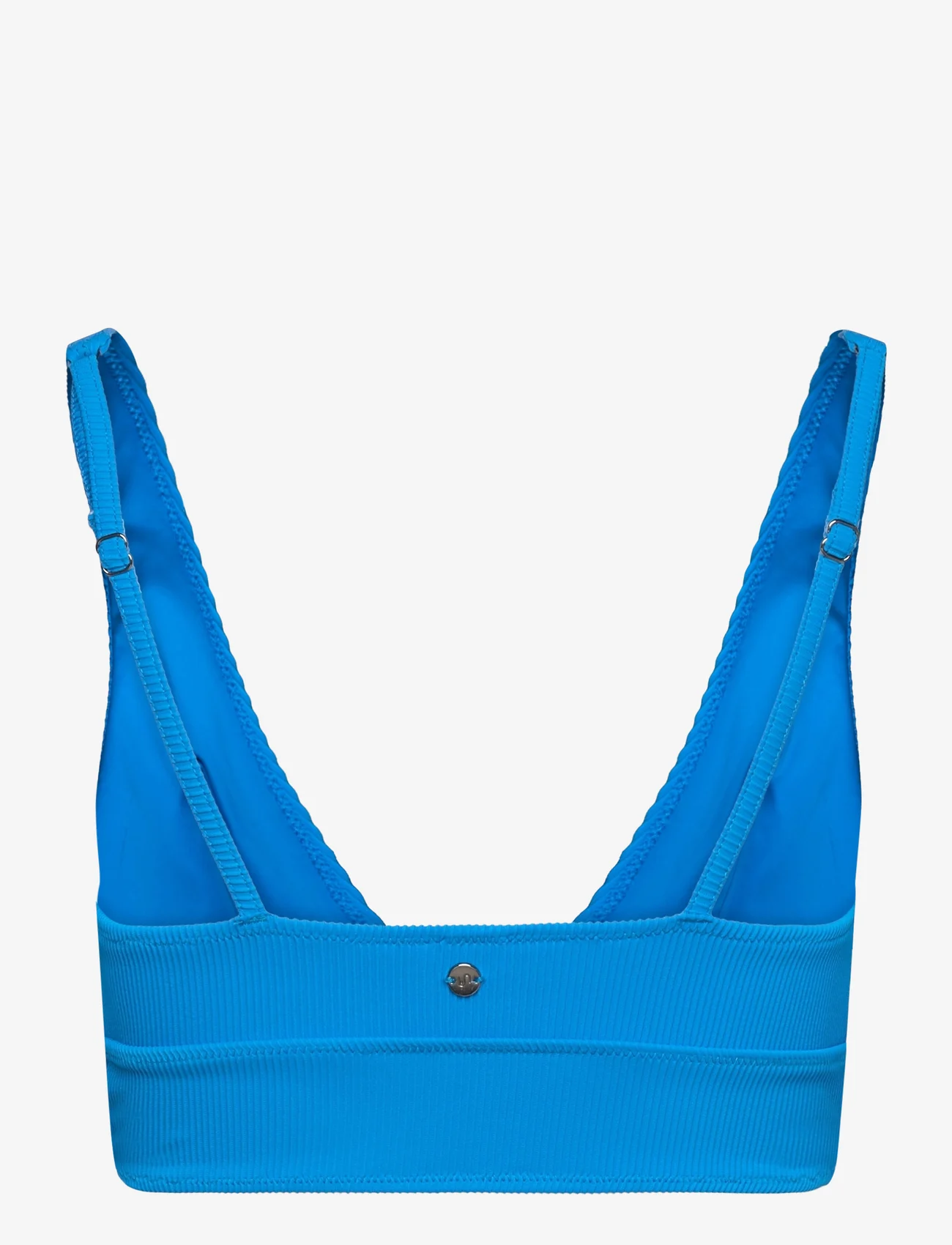 Understatement Underwear - Plunge Bikini Top - triangle bikinis - turquoise blue - 1