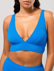 Understatement Underwear - Plunge Bikini Top - triangle bikini - turquoise blue - 2