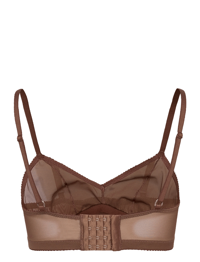 Understatement Underwear - Mesh Balconette - balconette bras - mocha - 2