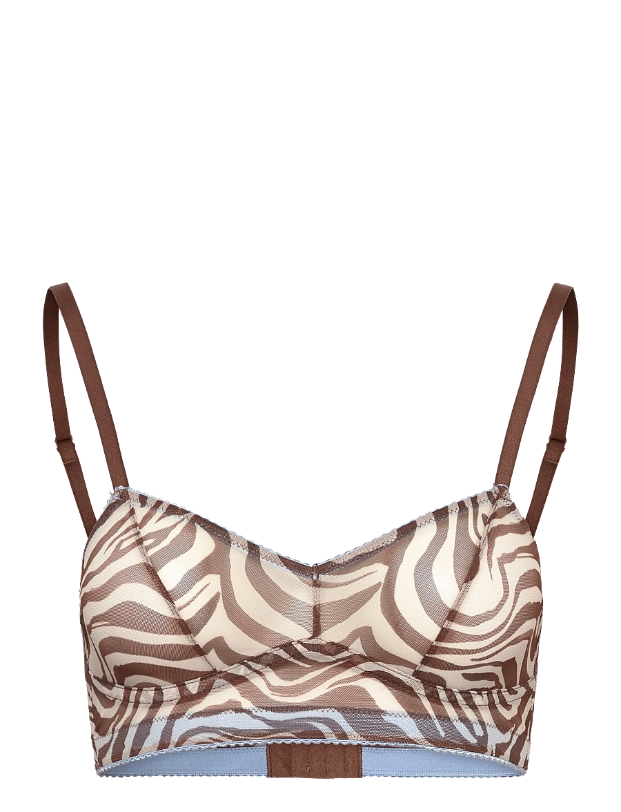 Understatement Underwear - Mesh Balconette - balconette bhs - zebra - 1