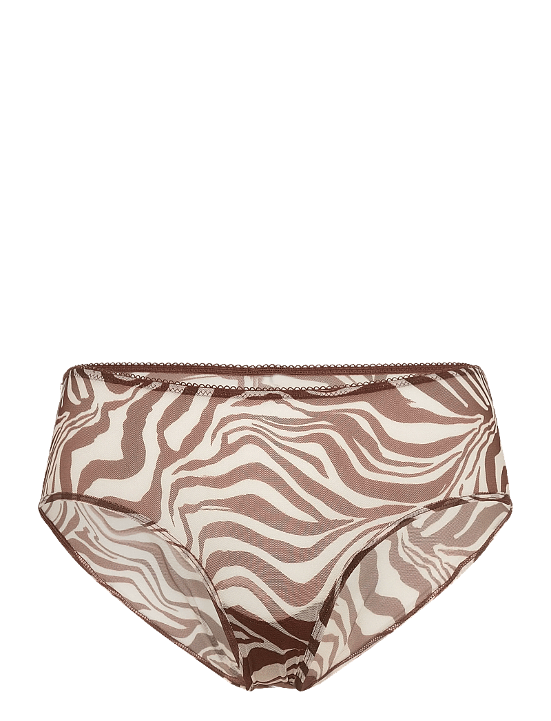 Understatement Underwear - Mesh Hipster - briefs - zebra - 1