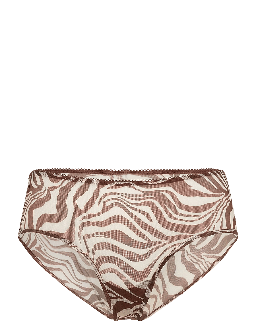 Understatement Underwear - Mesh Hipster - zebra - 1