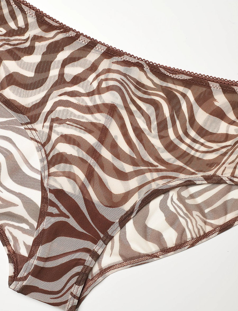 Understatement Underwear - Mesh Hipster - zebra - 5