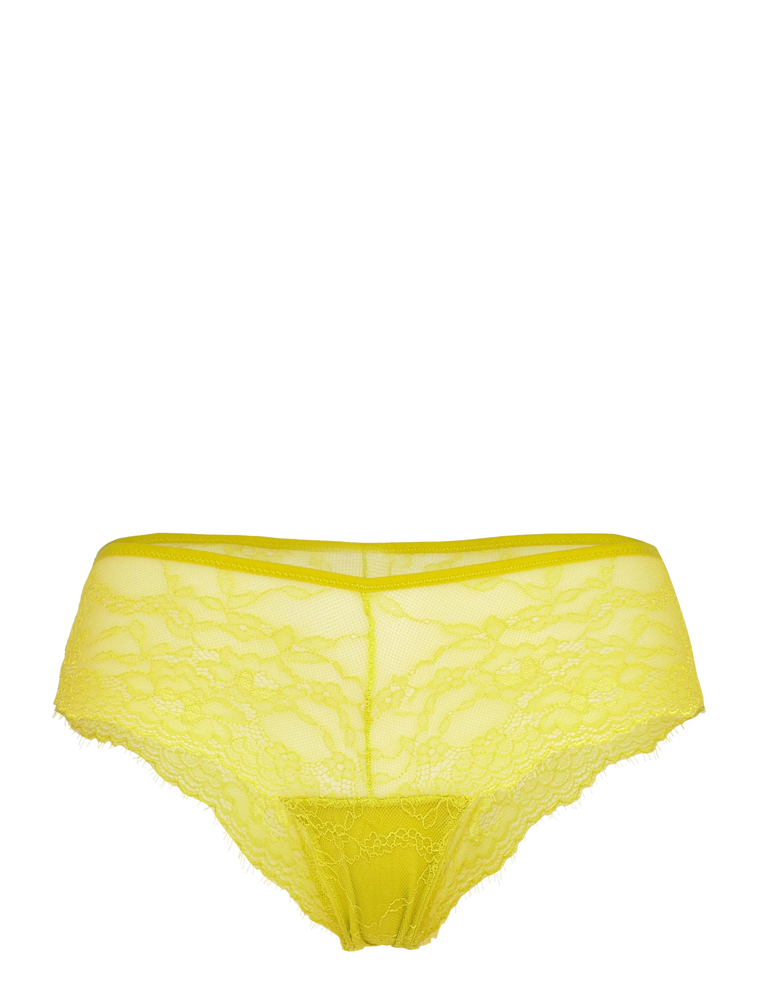 Understatement Underwear Lace Hipster - Plus Size - CITRUS BLOOM / yellow