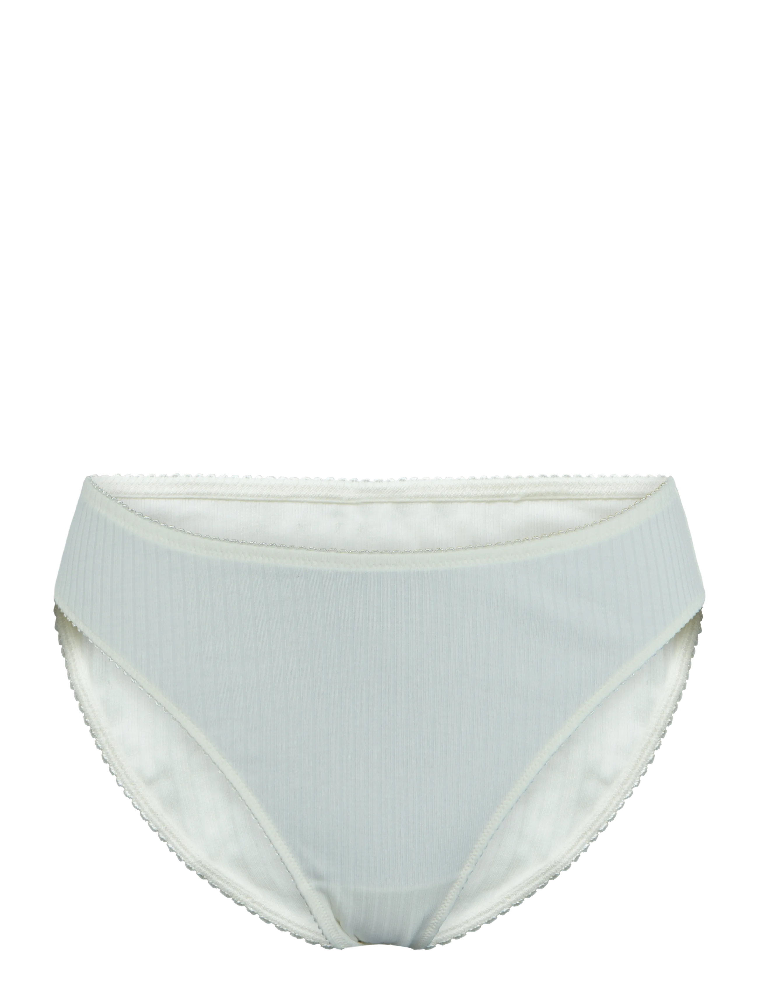 Understatement Underwear Cotton Midi Brief - Modetrender - CREAM / cream