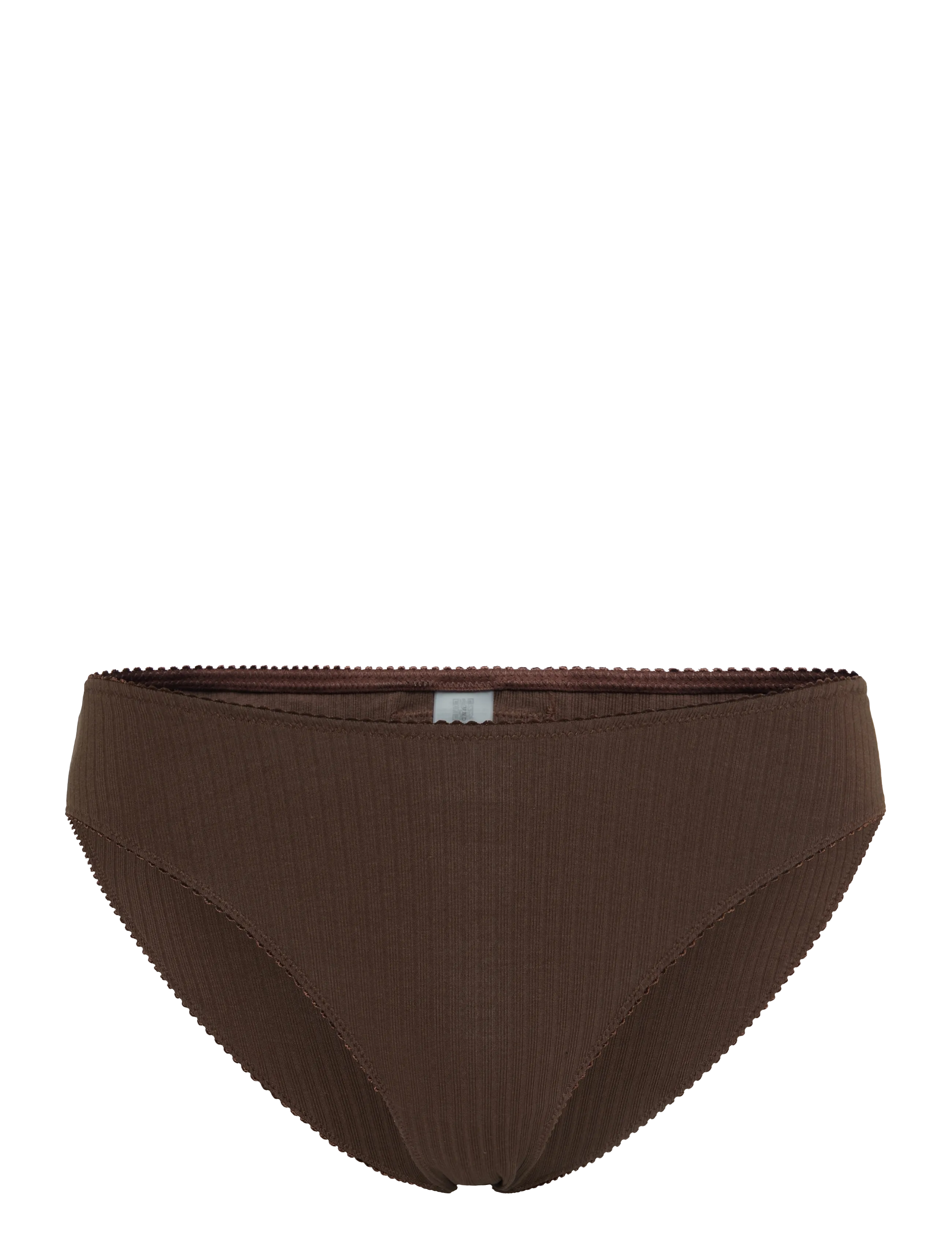 Understatement Underwear Cotton Midi Brief - Modetrender - COFFEE / brown