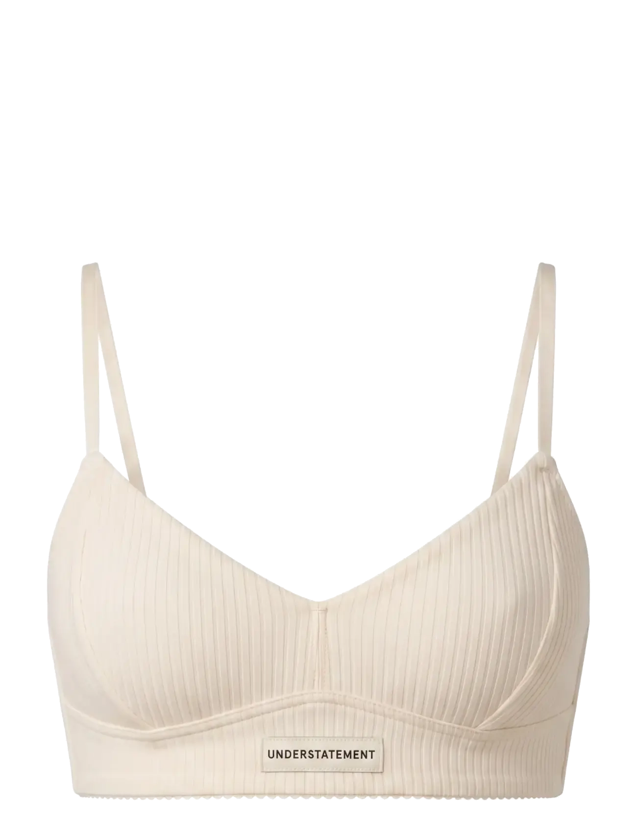 Understatement Underwear Cotton Balconette - Balconette BH'er - CREAM / cream