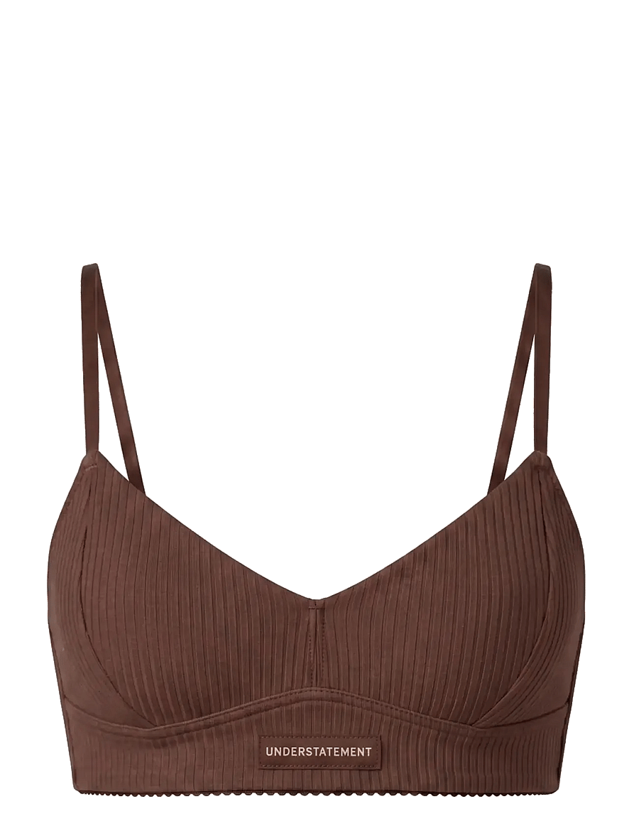 Understatement Underwear - Cotton Balconette - coffee - 1