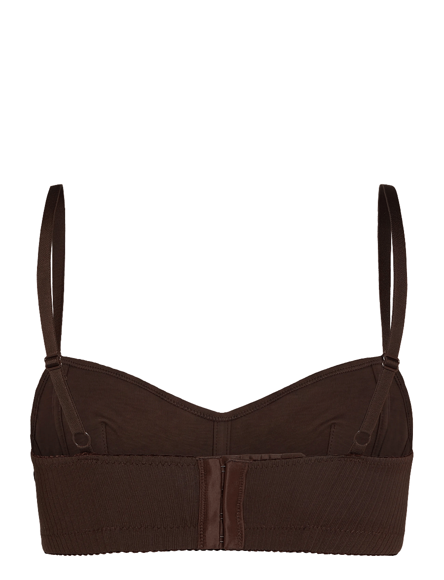 Understatement Underwear - Cotton Balconette - bügellose bhs - coffee - 2