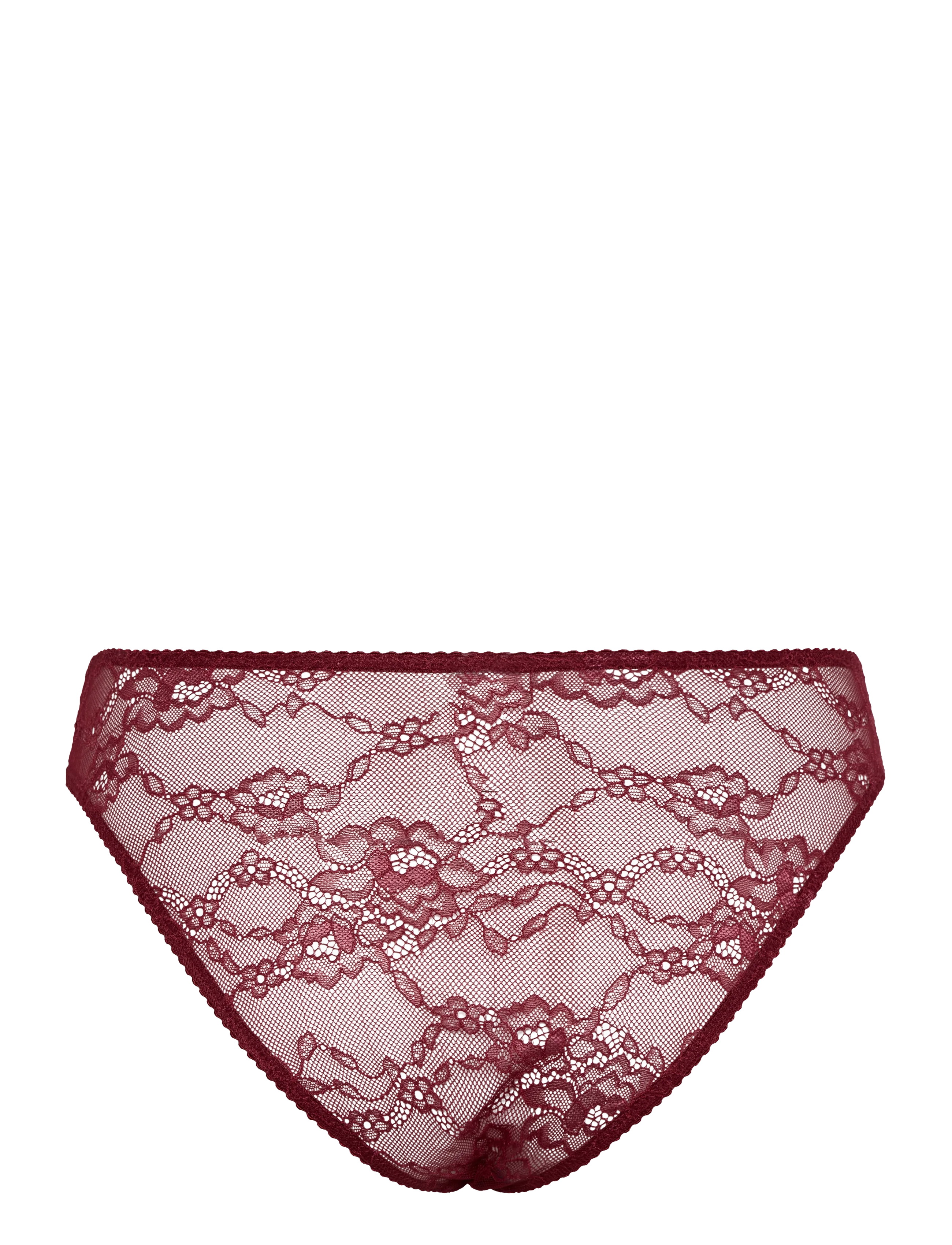 Understatement Underwear - Lace Midi Briefs - briefs - rumba red - 1