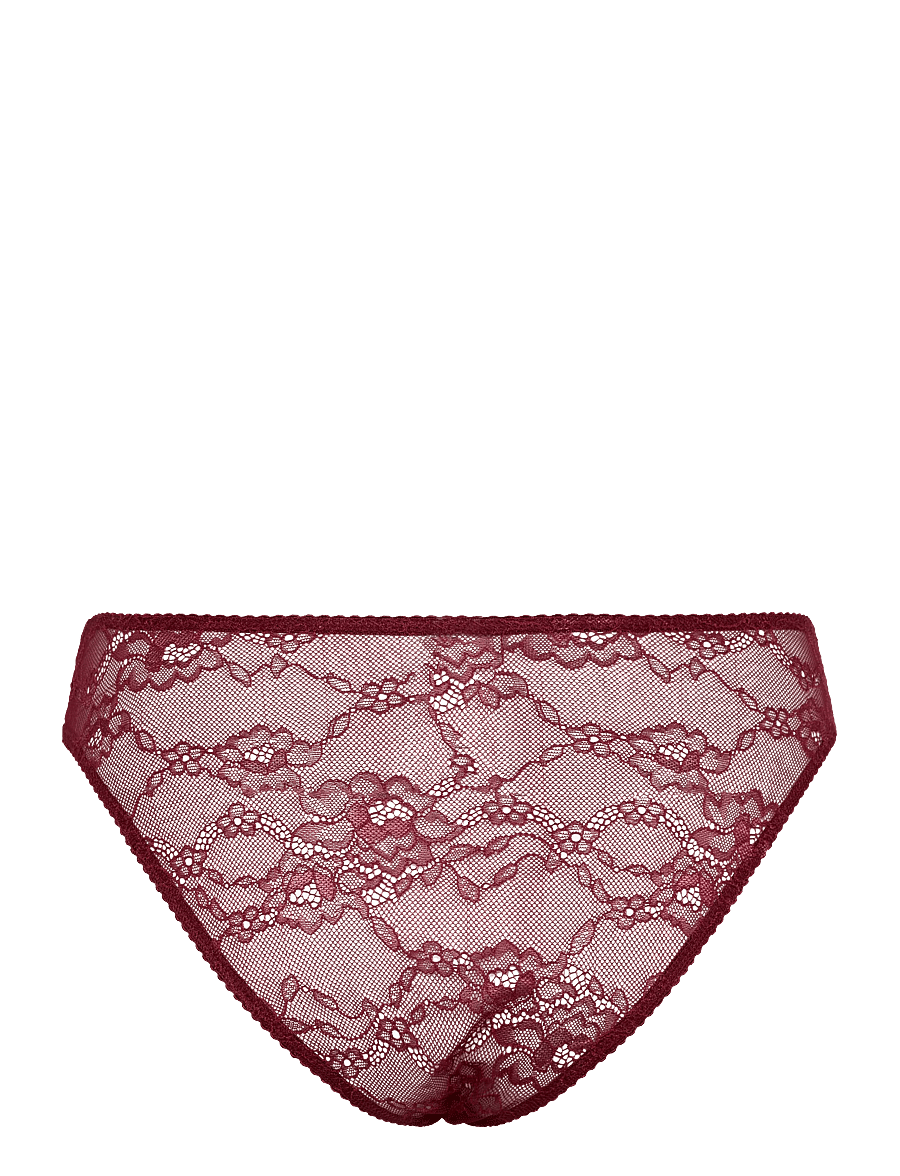 Understatement Underwear - Lace Midi Briefs - briefs - rumba red - 1
