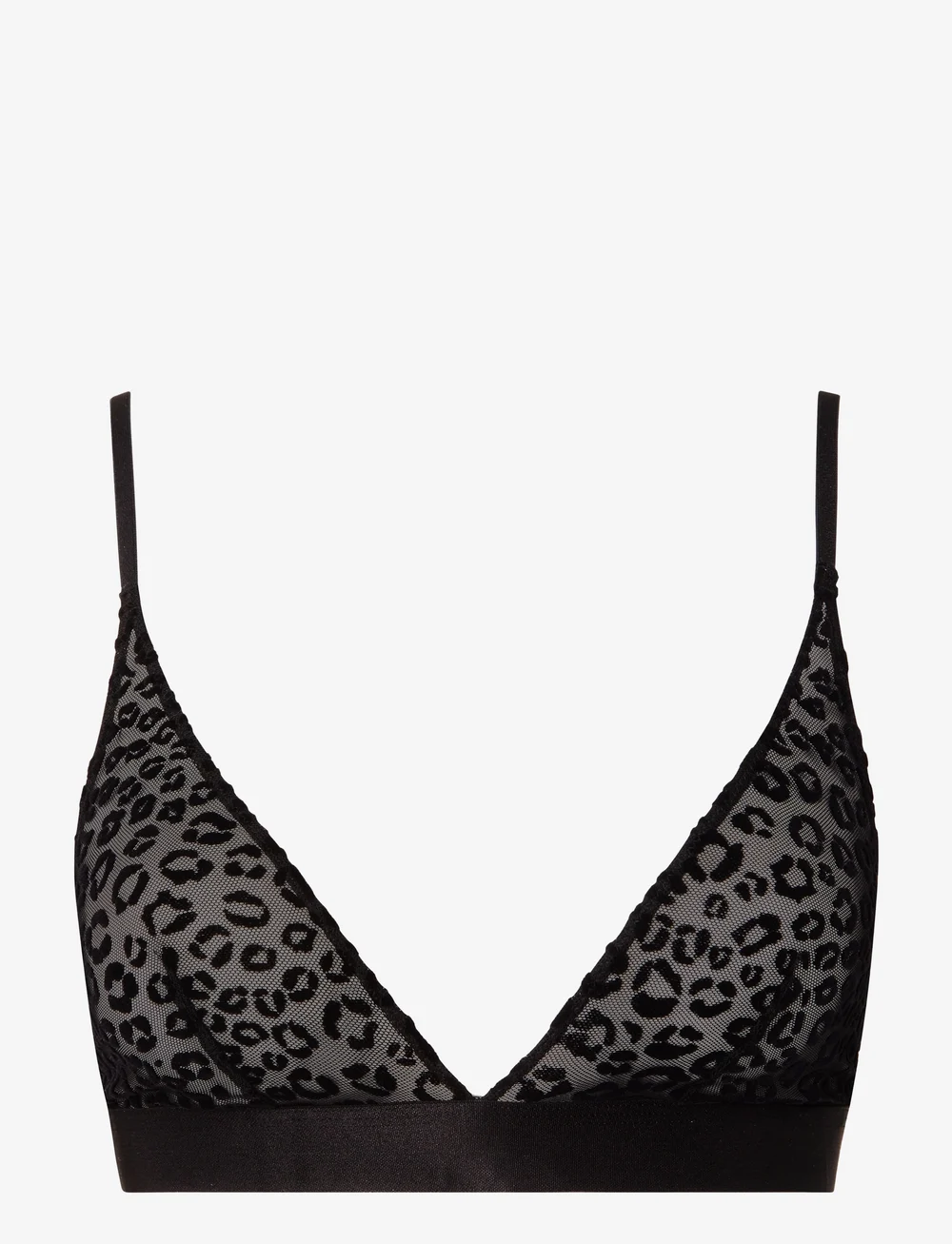 Understatement Underwear - Wild Polish Mesh Bralette - bralette - black - 1