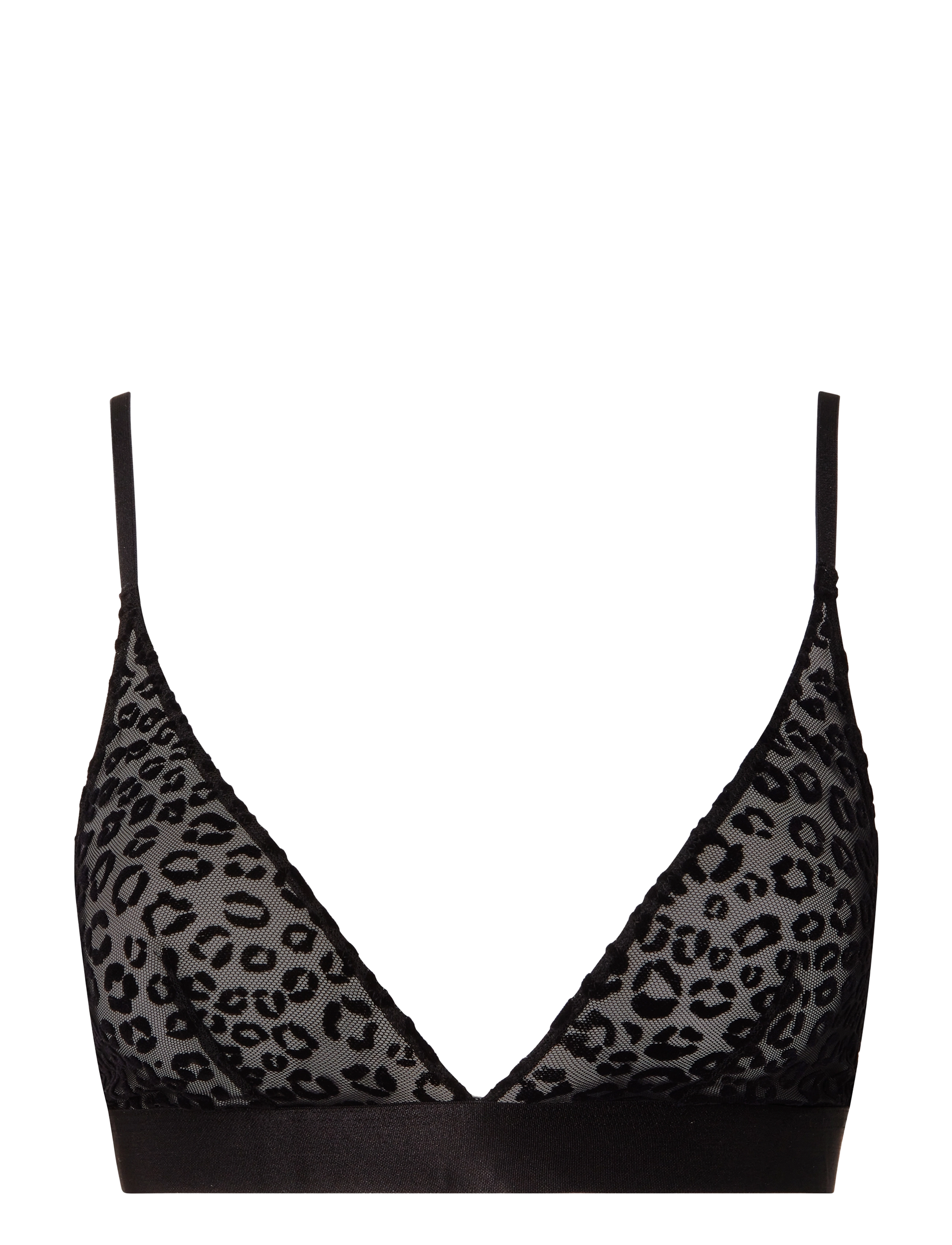 Understatement Underwear - Wild Polish Mesh Bralette - black - 1