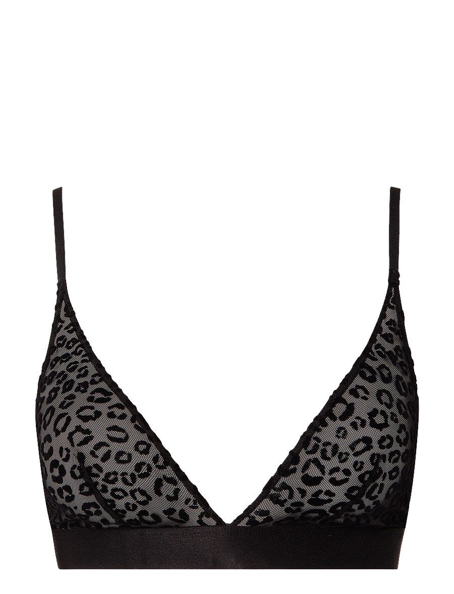Understatement Underwear - Wild Polish Mesh Bralette - black - 1