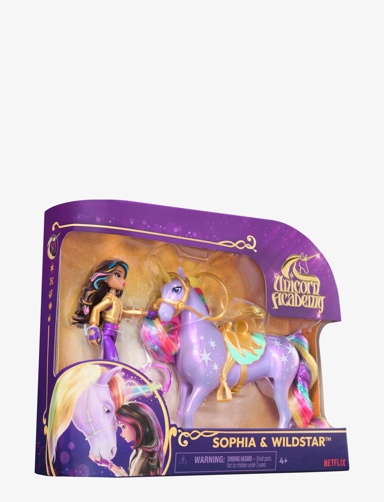 Unicorn Academy - Unicorn Academy Doll & Unicorn - Sophia & Wildstar - legesæt - multi - 5