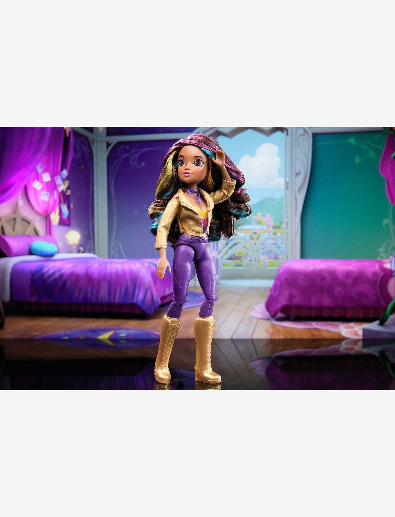 Unicorn Academy - Unicorn Academy Dlx Doll Sophia Masquerade 24 cm - dockor - multi - 2