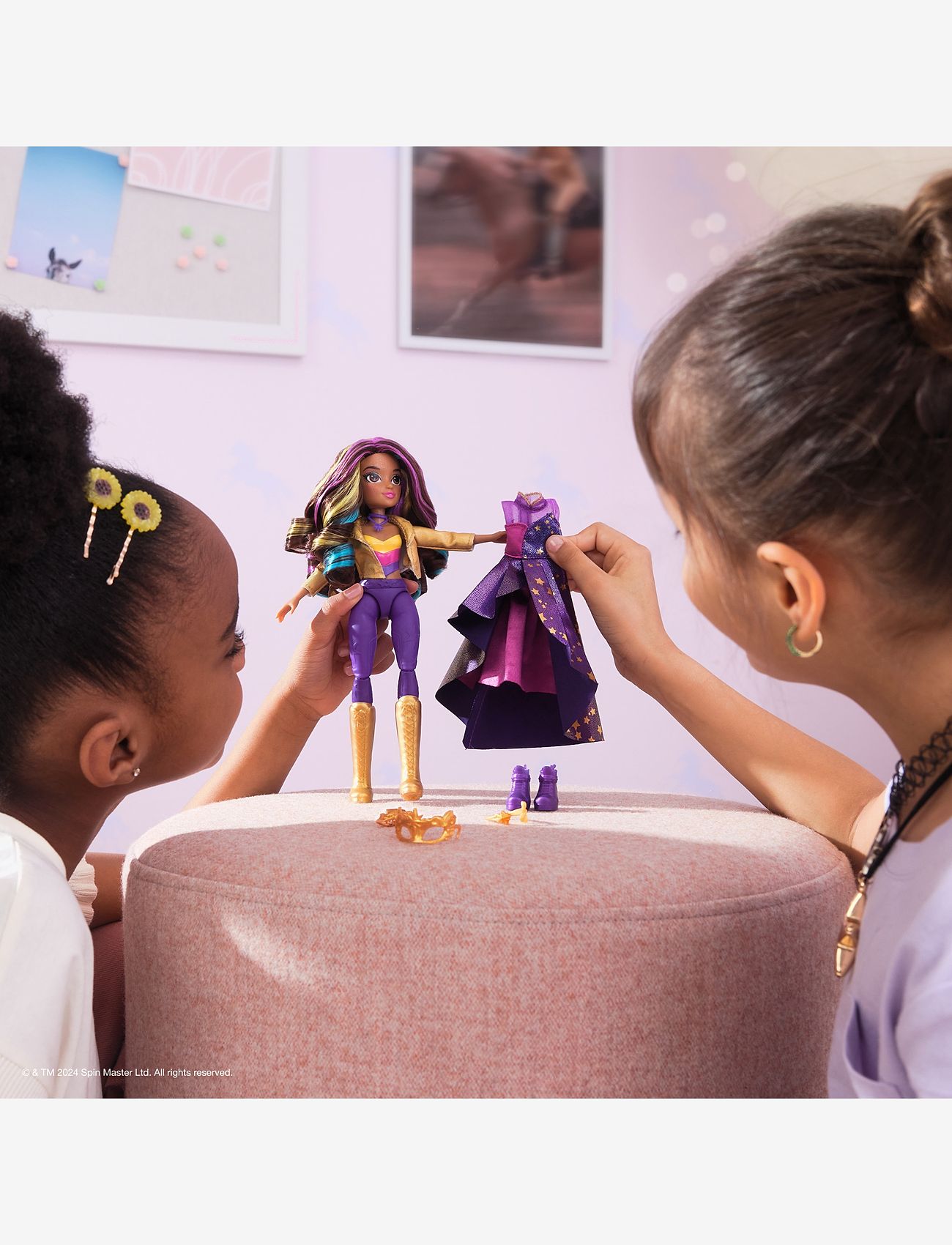 Unicorn Academy - Unicorn Academy Dlx Doll Sophia Masquerade 24 cm - dockor - multi - 5