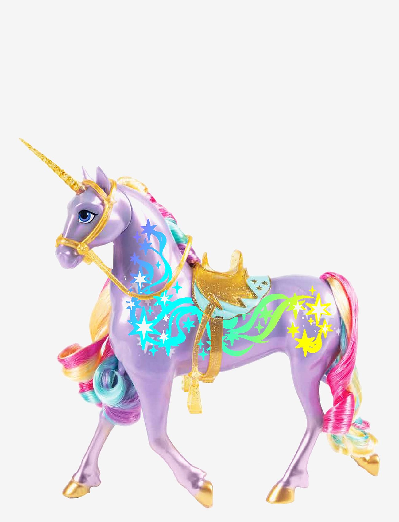 Unicorn Academy - Unicorn Academy Rainbow Light Up Wildstar 28 cm - nuken tarvikkeet - multi - 1