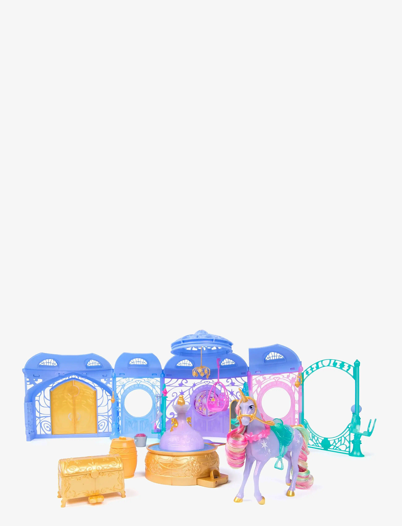 Unicorn Academy - Unicorn Academy Stable Playset w/ Wildstar - interaktive dyr - muti - 2