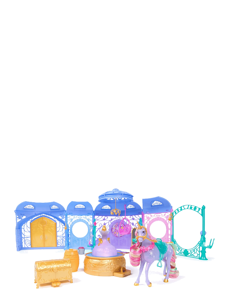 Unicorn Academy - Unicorn Academy Stable Playset w/ Wildstar - interaktive dyr - muti - 2