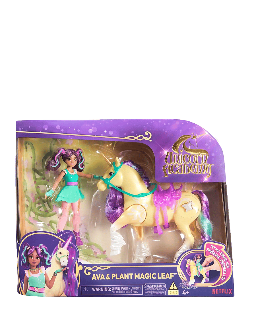 Unicorn Academy - Unicorn Academy Doll Ava & Plant Magic Leaf - film- & eventyrsfigurer - muti - 0