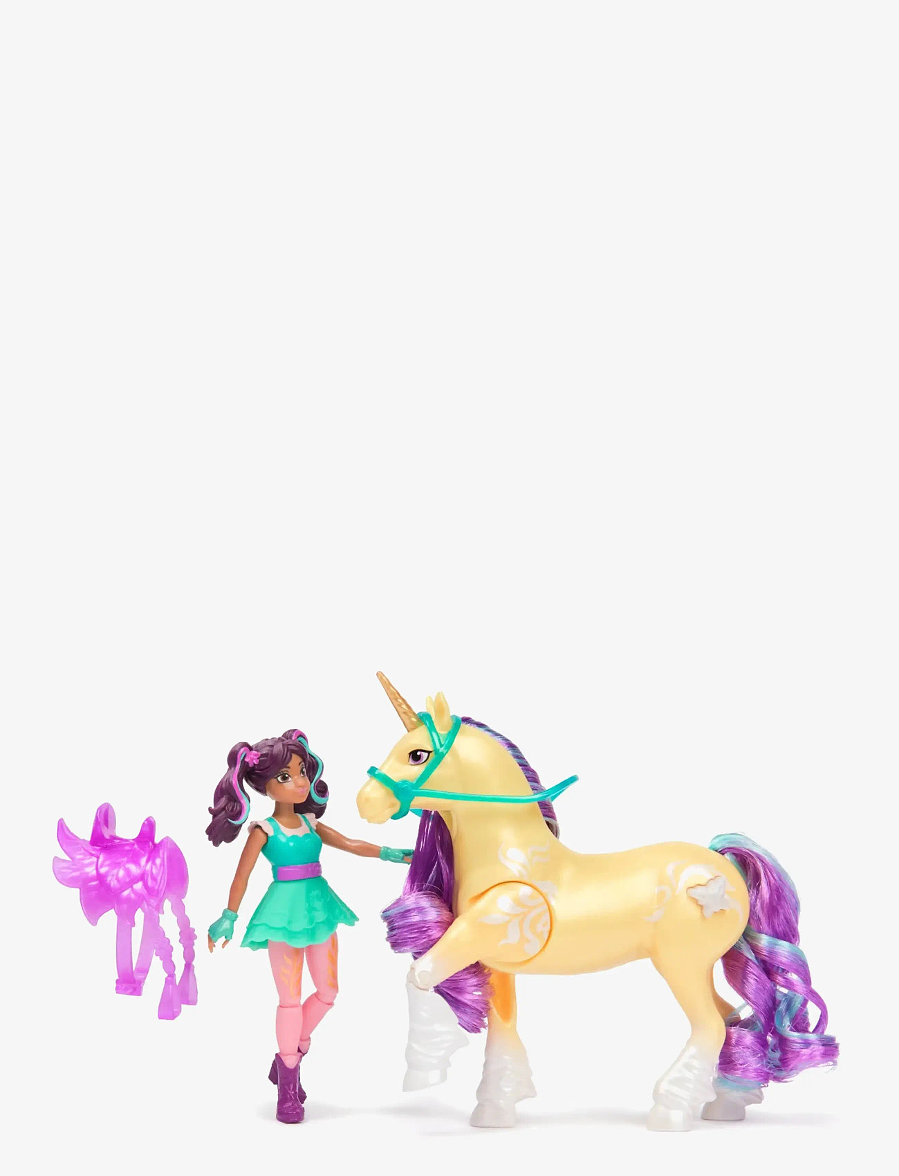 Unicorn Academy - Unicorn Academy Doll Ava & Plant Magic Leaf - film & sagofigurer - muti - 1
