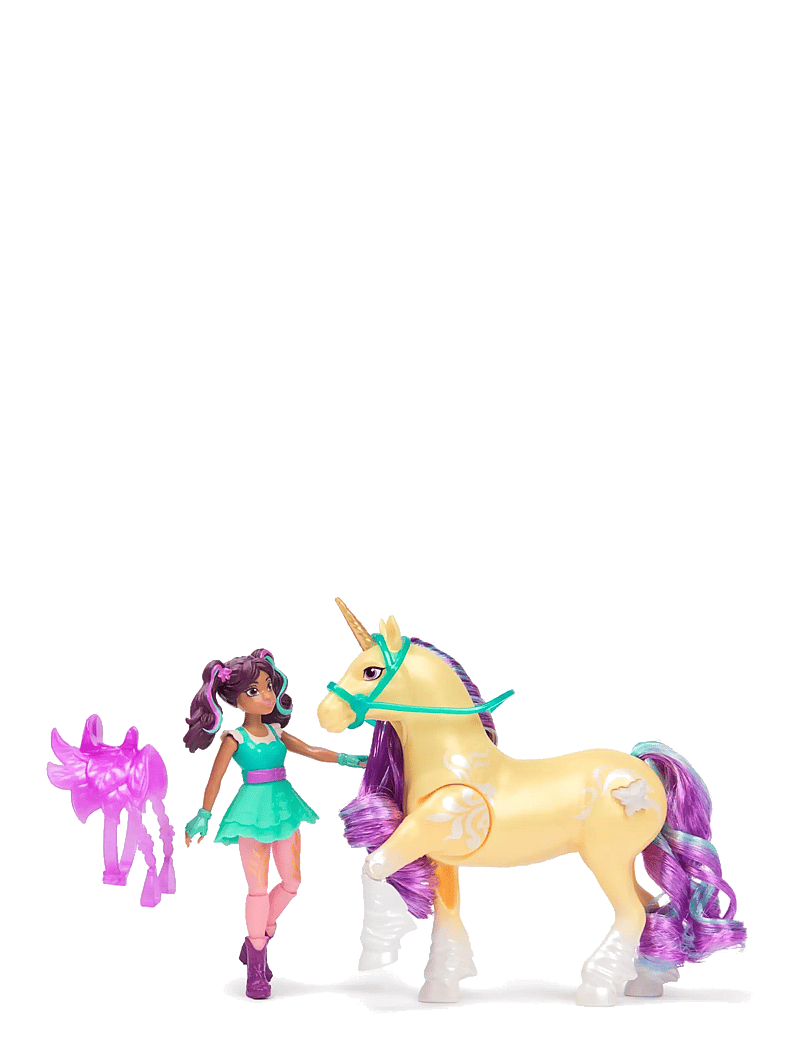 Unicorn Academy - Unicorn Academy Doll Ava & Plant Magic Leaf - film & sagofigurer - muti - 1