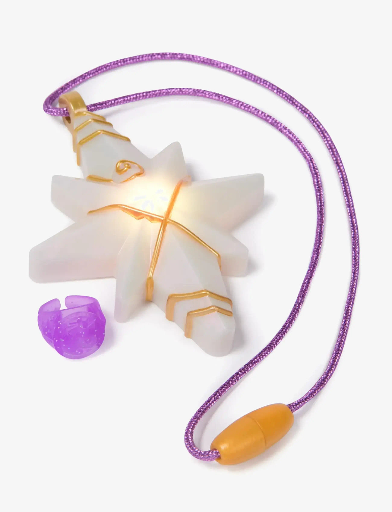 Unicorn Academy - Unicorn Academy Sophia's Light Up Necklace & Ring - maskeradtillbehör - muti - 1