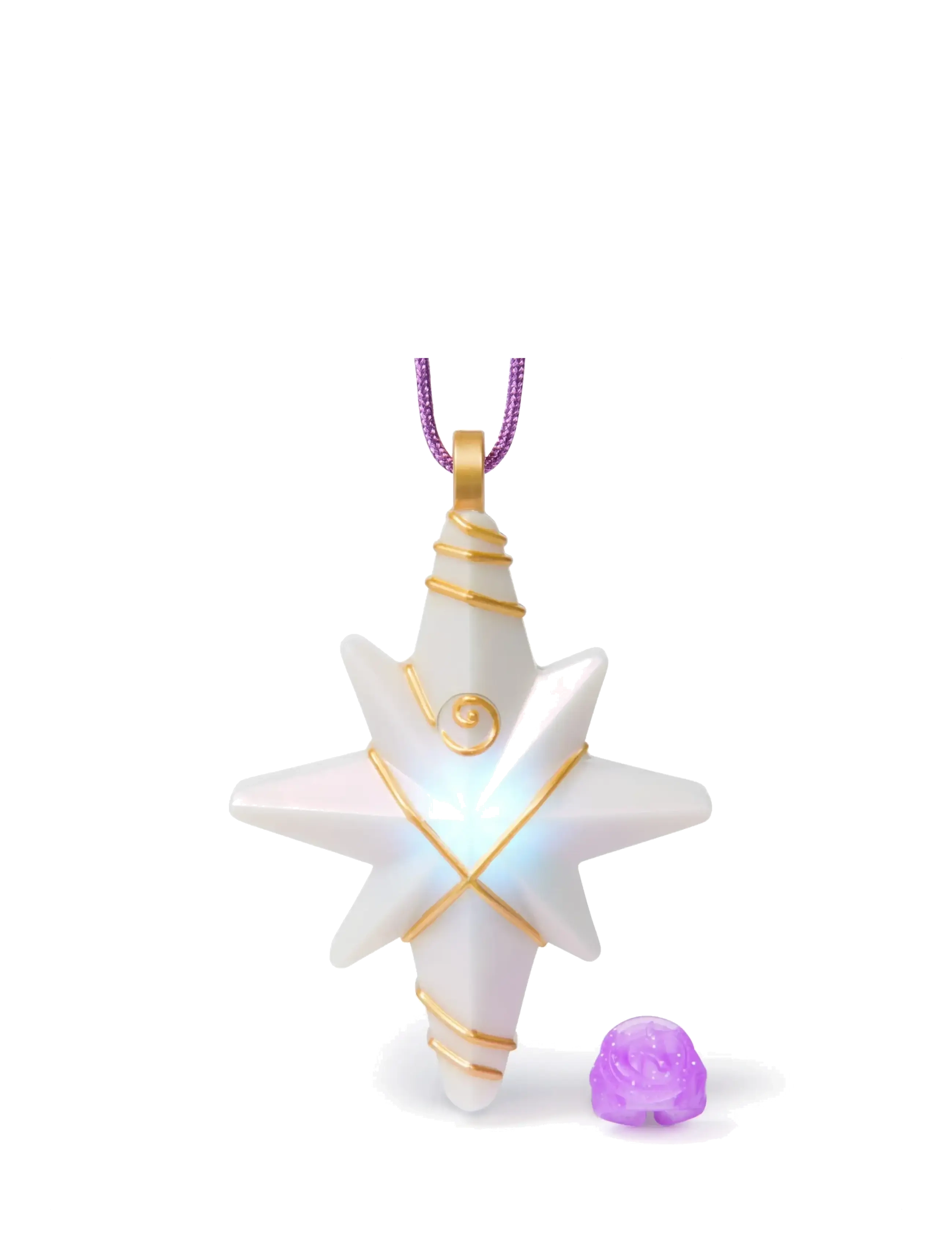 Unicorn Academy - Unicorn Academy Sophia's Light Up Necklace & Ring - kostumetilbehør - muti - 2