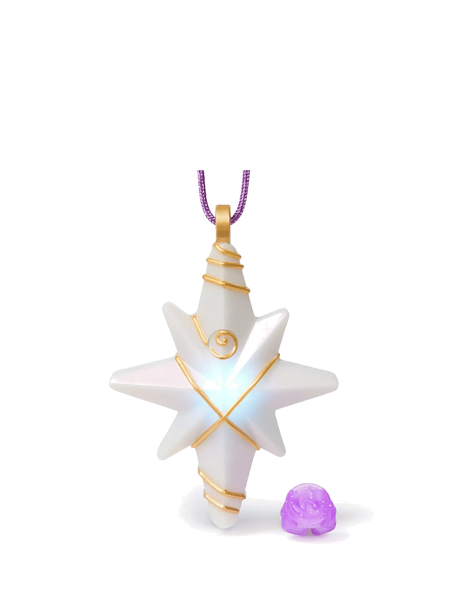 Unicorn Academy - Unicorn Academy Sophia's Light Up Necklace & Ring - kostumetilbehør - muti - 2