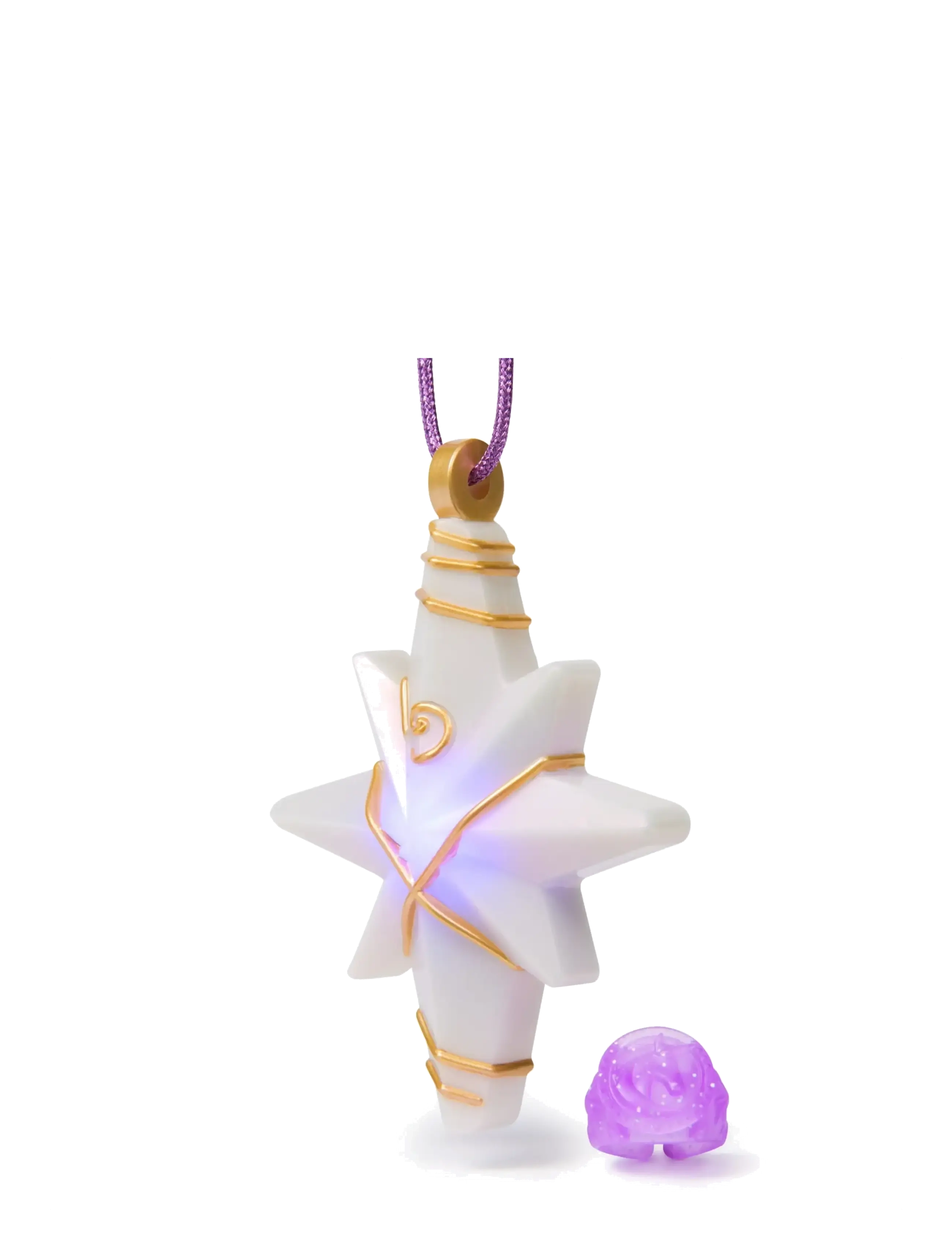 Unicorn Academy - Unicorn Academy Sophia's Light Up Necklace & Ring - kostumetilbehør - muti - 4