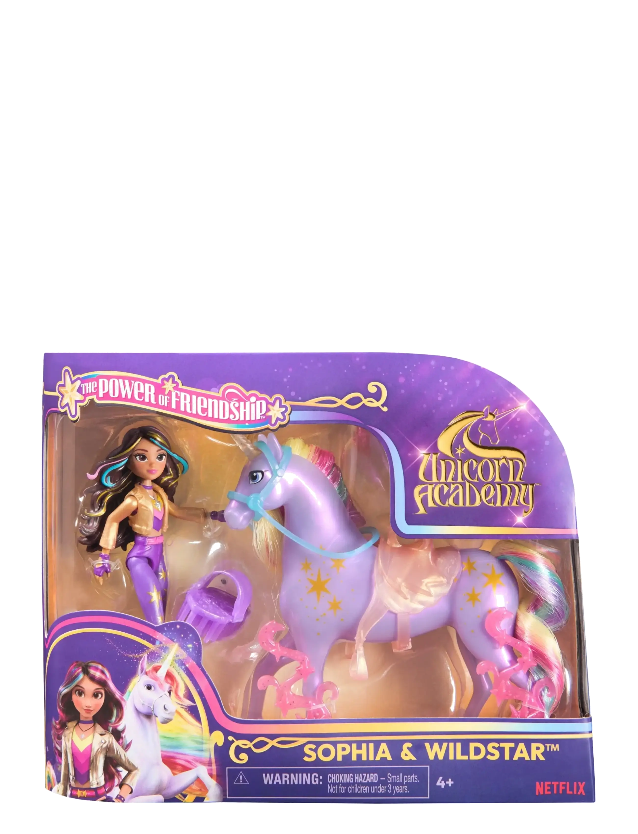 Unicorn Academy - Unicorn Academy Doll & Unicorn V2 -Sophia&Wildstar - legesæt - muti - 1